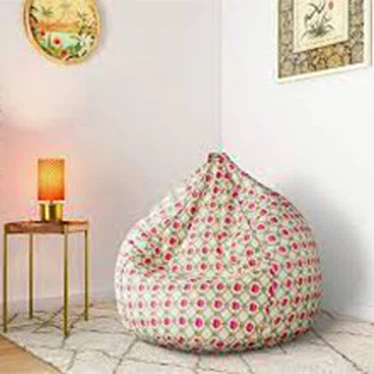 Indendørs trykt Bean Bag stolebetræk