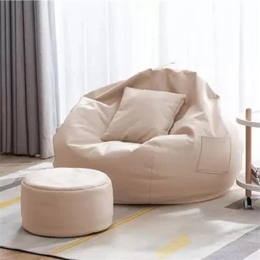 Square Bean Bag Stol Udskiftningsdækning